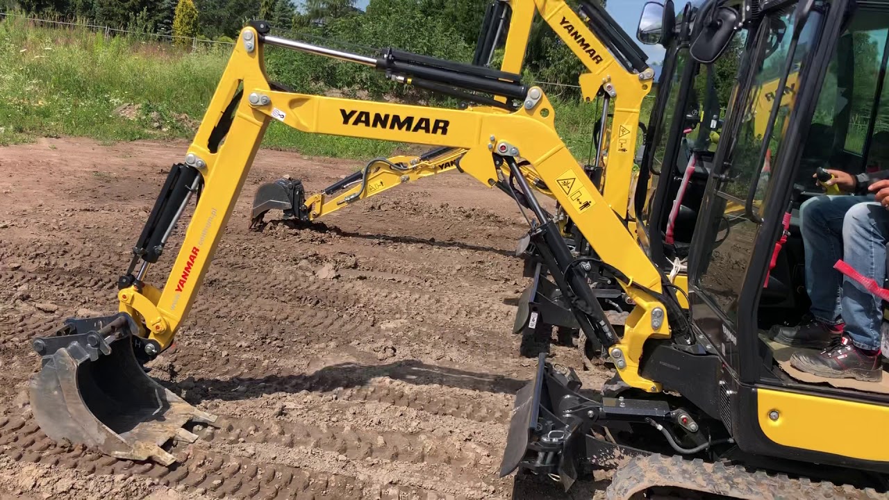 Yanmar Sv22 oraz Sv18 kopanie