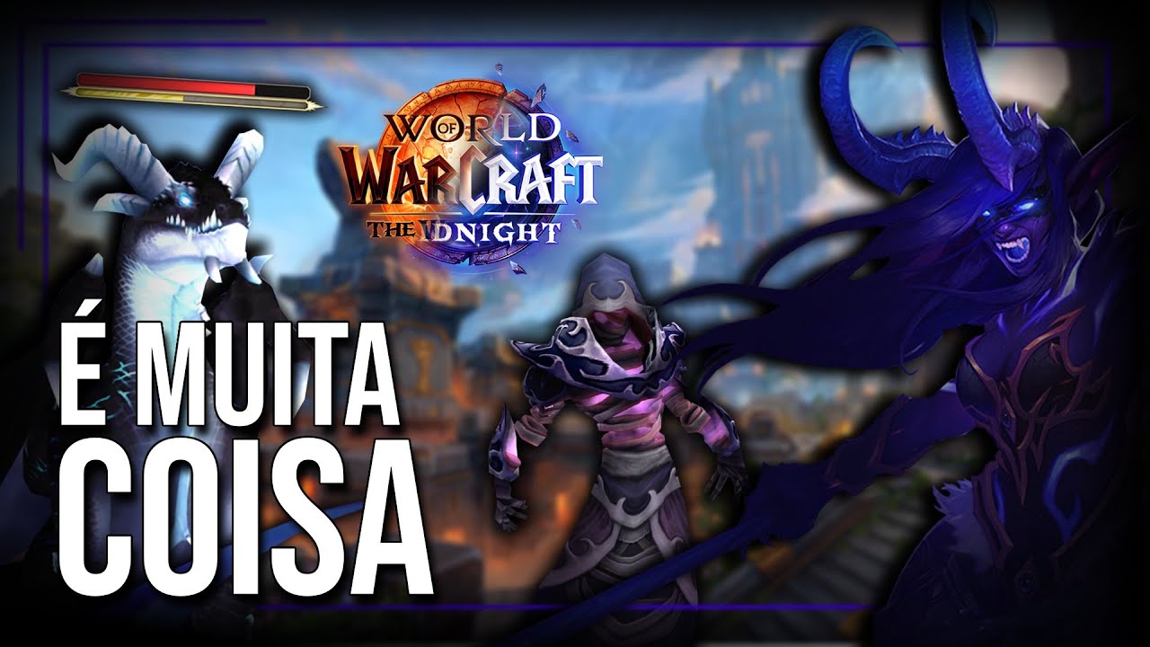 O Pr&eacute;-Patch de WoW Midnight est&aacute; chegando! SE PREPARE!