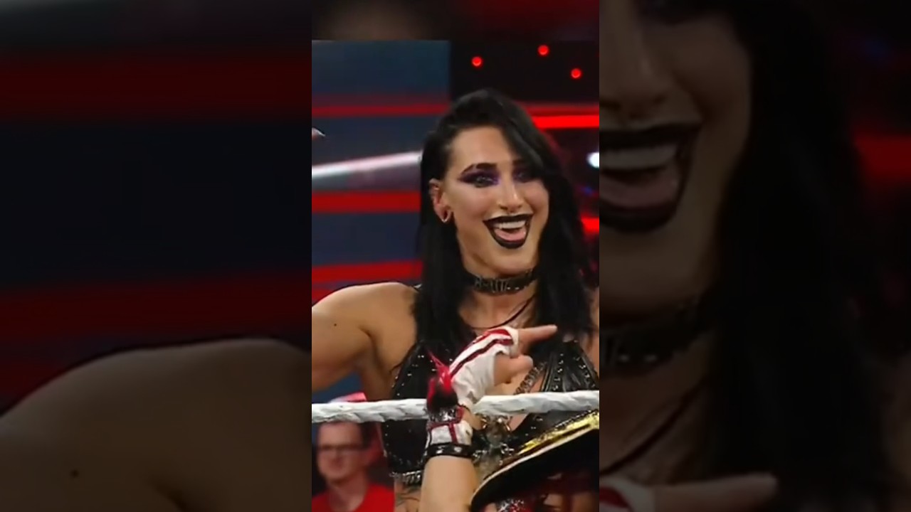 This has to be rje cutest tag team ever #rhearipley and #iyosky #wwe #cute