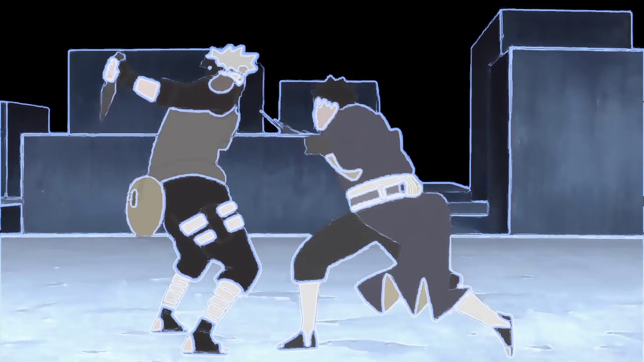 Kakashi vs Obito Begin [AMV]