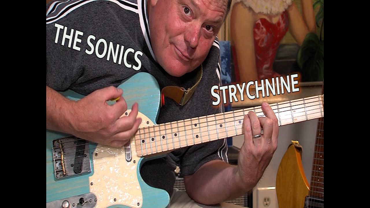 The Sonics - Strychnine Guitar Lesson.