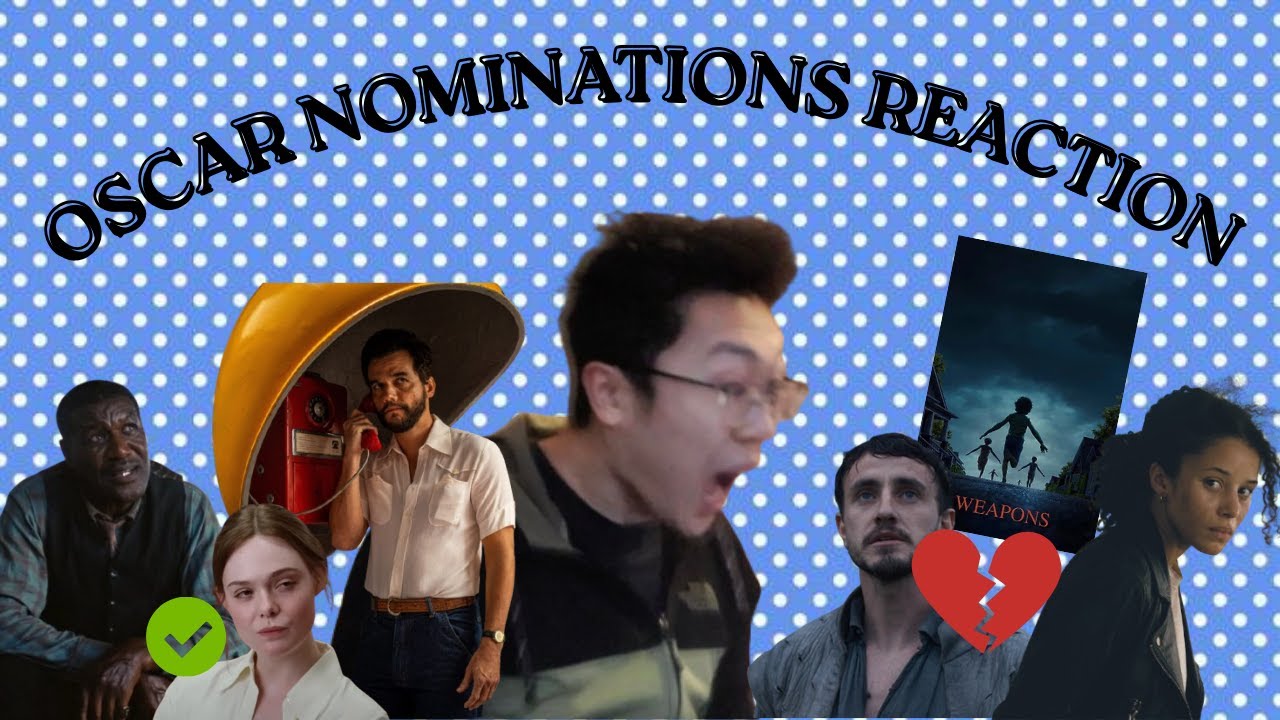 2026 oscars nominations reaction!! (emotional)