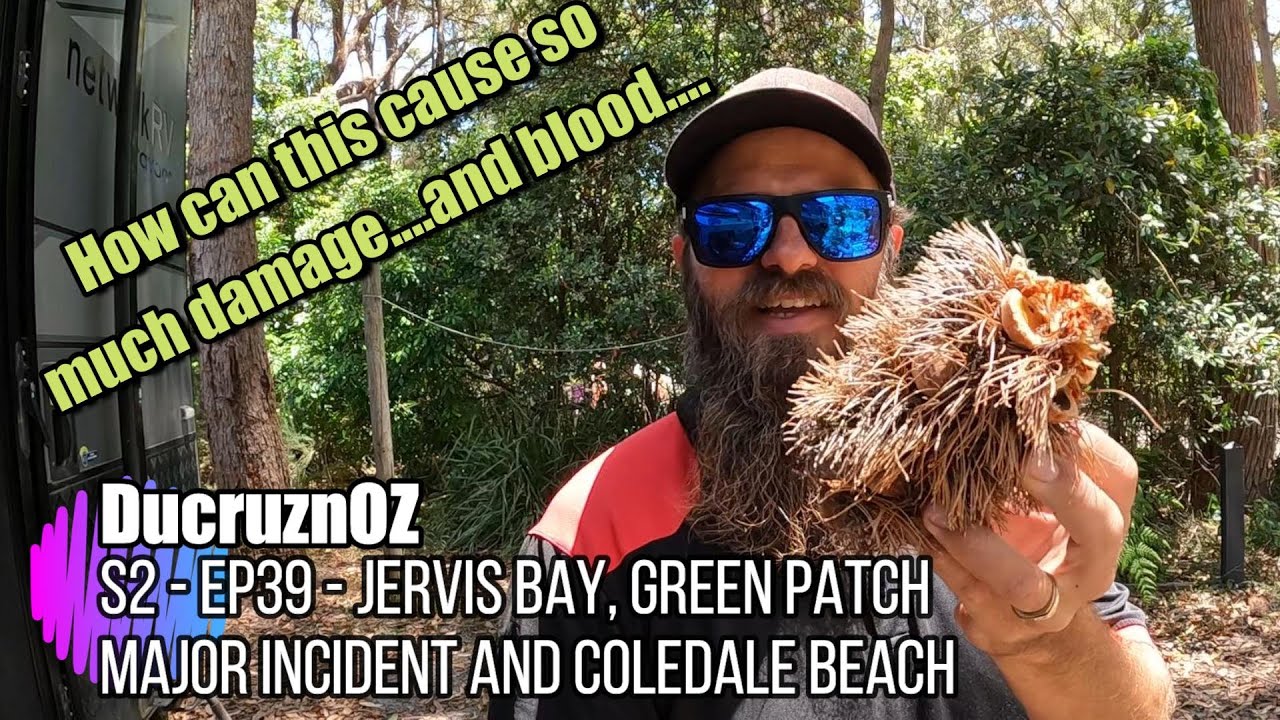 Big Lap S2 Ep 39 - Jervis Bay | Major Incident in Green Patch | Coledale Beach