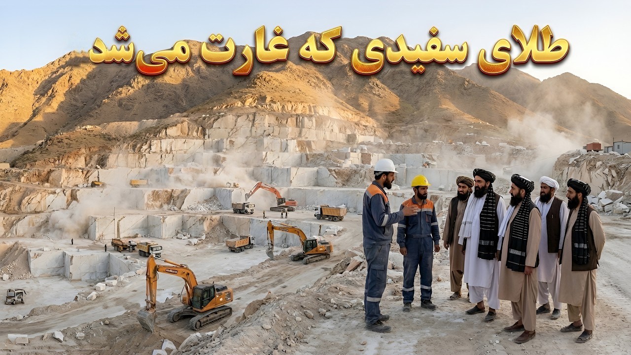 حقایق تکان‌دهنده از معادن مرمر افغانستان: گنجی که می‌تواند کشور را نجات دهد