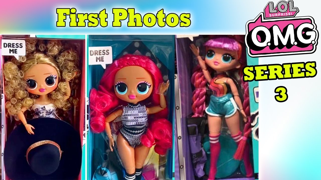 NEW LOL Surprise OMG series 3 FIRST PHOTOs  Roller Chick Class Prez Da BOSS Furniture series 3