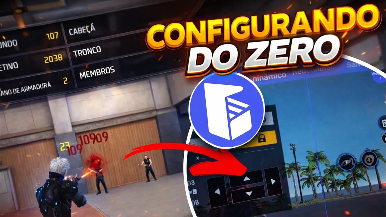 MELHOR HUD PARA GG MOUSE PRO + CONFIGURANDO DO ZERO!