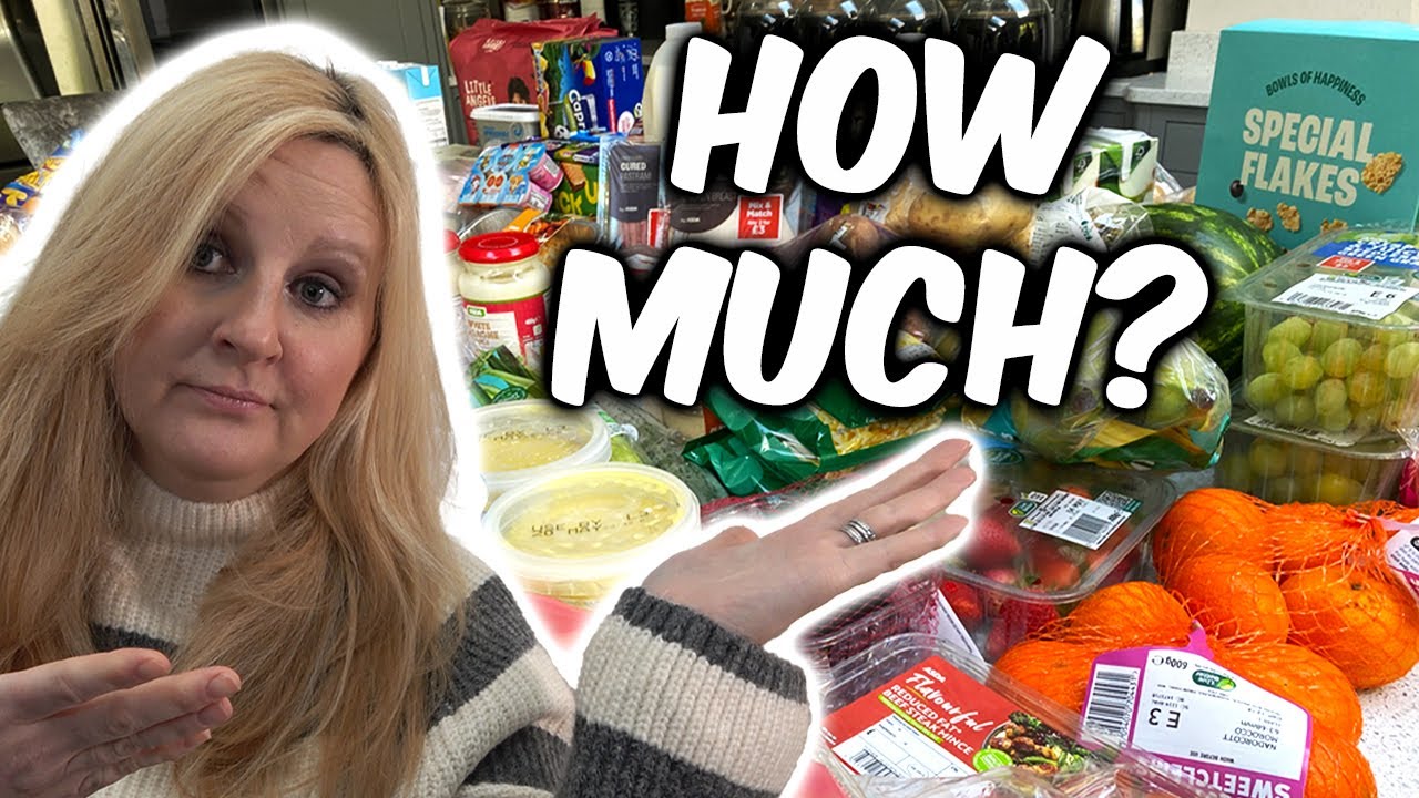 ASDA Big Grocery Haul & Meal Plan | UK Family of 8