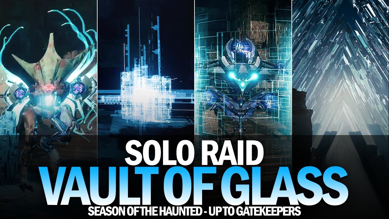 Solo Vault of Glass Raid in Season of the Haunted (Hunter / Up to Gatekeepers) [Destiny 2]