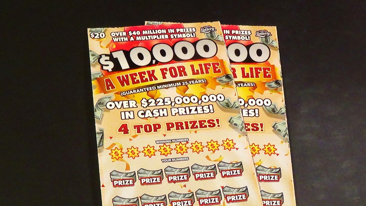 SUN. BIG BET 58: TWO $20 $10K A WEEK FOR LIFE FL Lottery Scratch Tickets