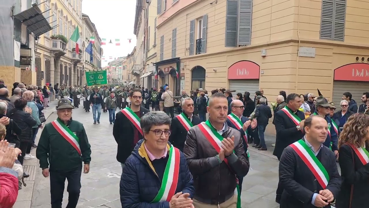 Raduno degli Alpini a Reggio Emilia, sez. Emilia-Romagna e Lombardia