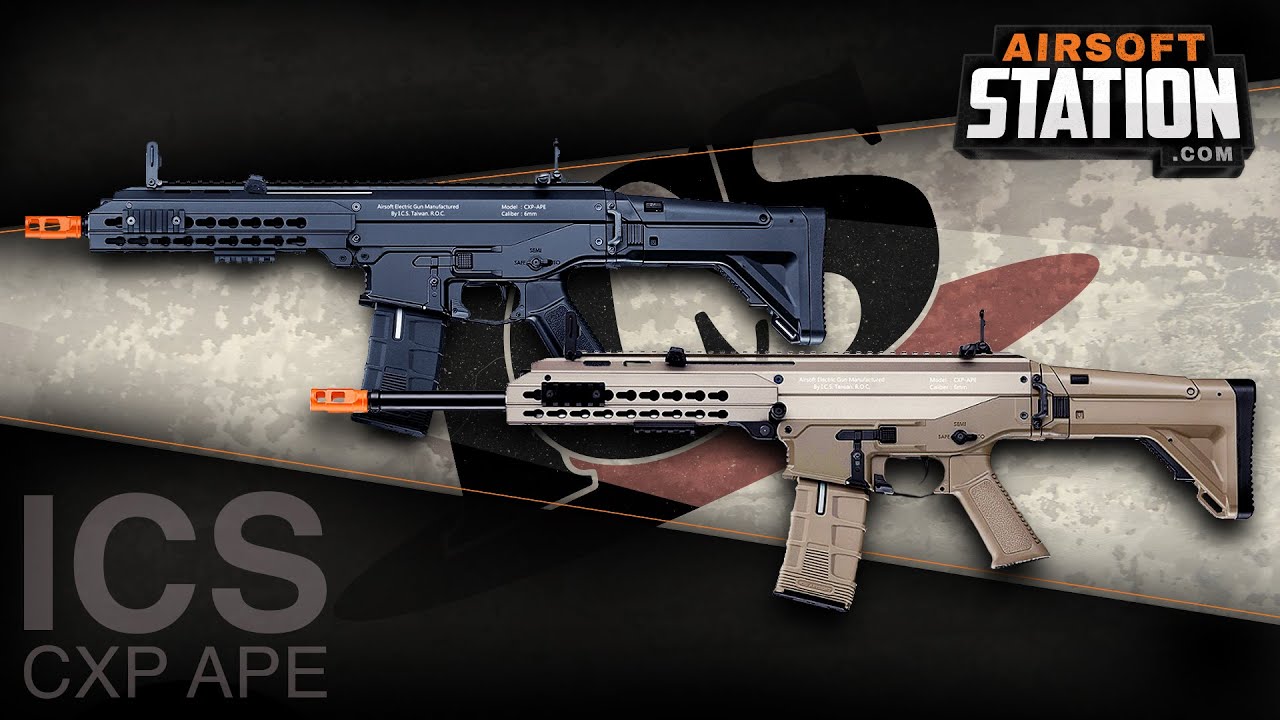 ICS CXP-APE Airsoft Gun Overview