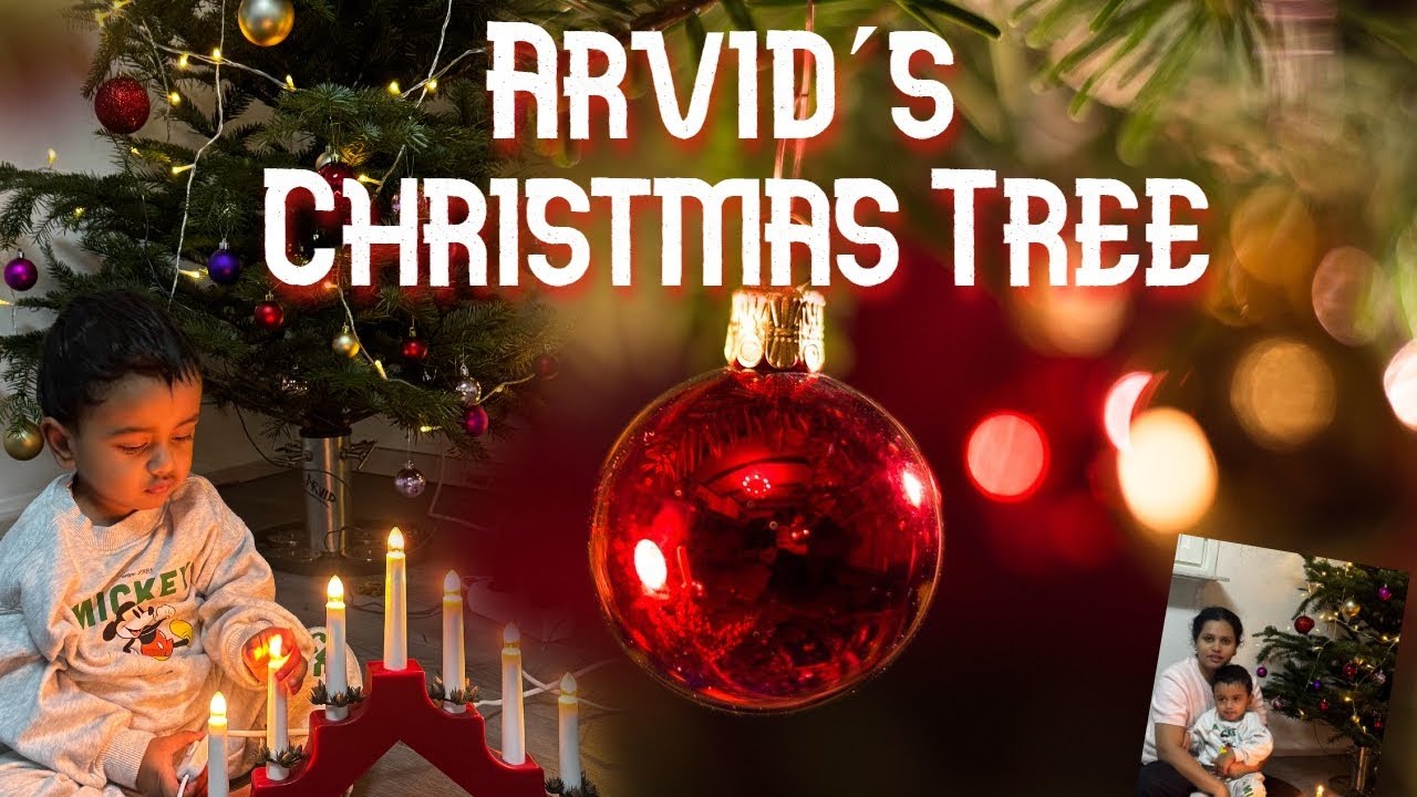 Arvid´s Christmas tree | Julgran | Stockholm-Sweden