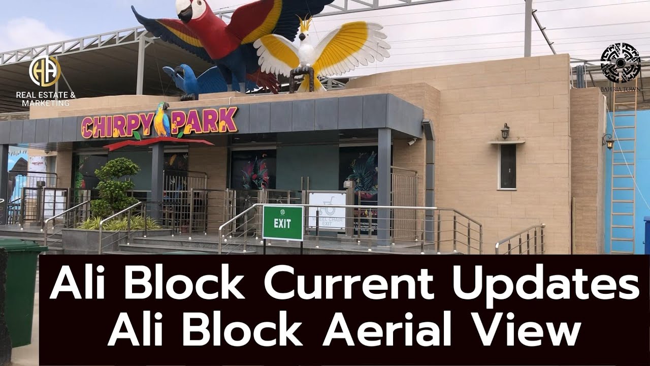 Ali Block Current Updates  | Ali Block Aerial View | Bahria Town Karachi