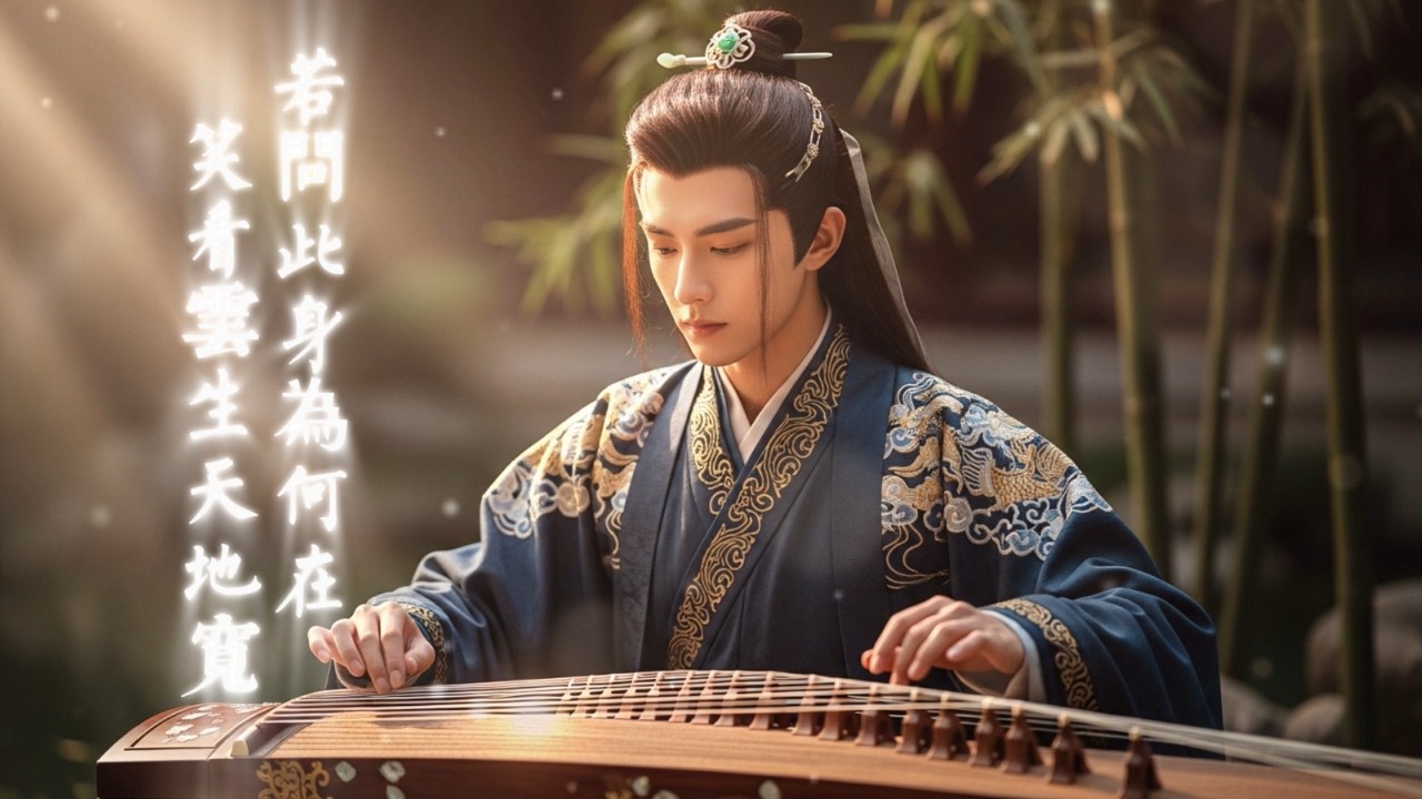 〚ดนตรีจีนฟังสบาย〛บรรเลงกู่เจิงสงบ - เหมาะทำงาน อ่านหนังสือ พักผ่อน