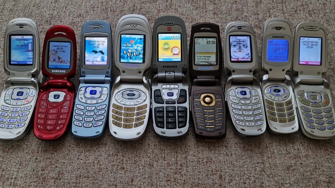 Samsung flip phones: All Different Startup Animations