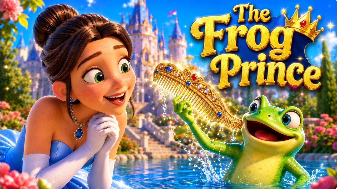The Frog Prince: A Magical Princess Story 🐸 | 4K 3D | Bedtime Stories for Kids
