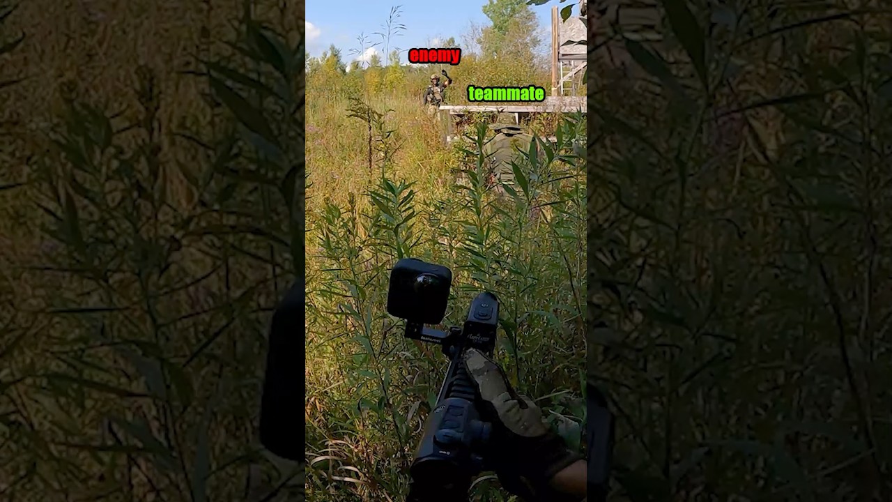 Got your back like a butt-crack #shorts #airsoft