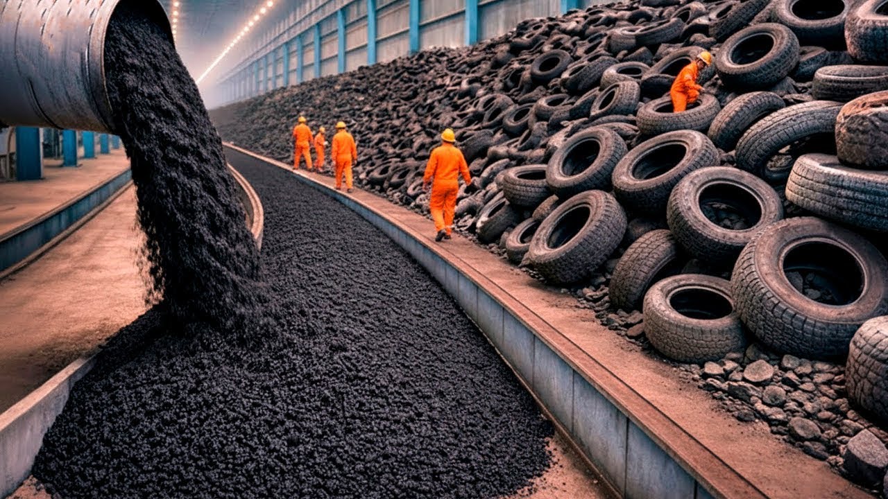 OD ŚMIECI DO CZARNEGO ZŁOTA: Jak Recykling Opon Zmienia Światowe Budownictwo