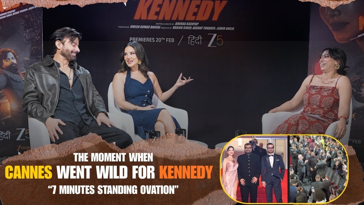 Inside Kennedy: 7-Minute Cannes Ovation & On-Set Stories | Sunny Leone, Rahul Bhatt | RJ Akriti