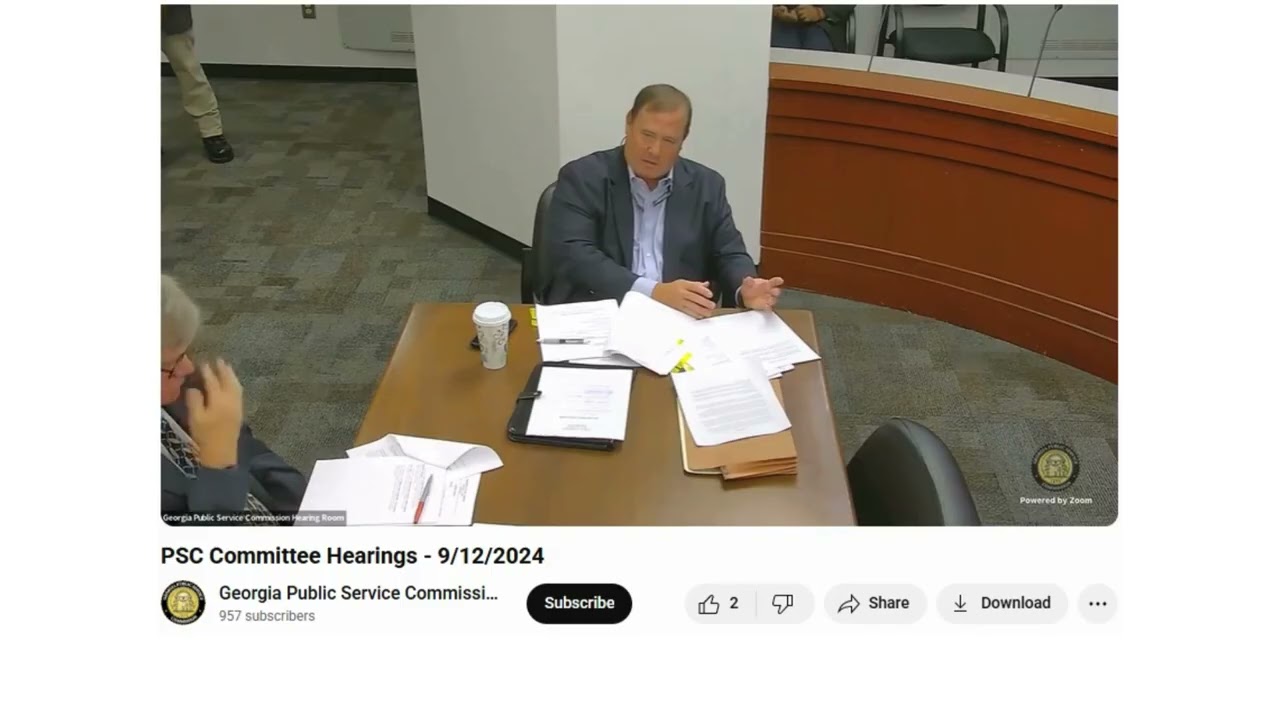 Commissioner Jason Shaw loves biomass September 2024