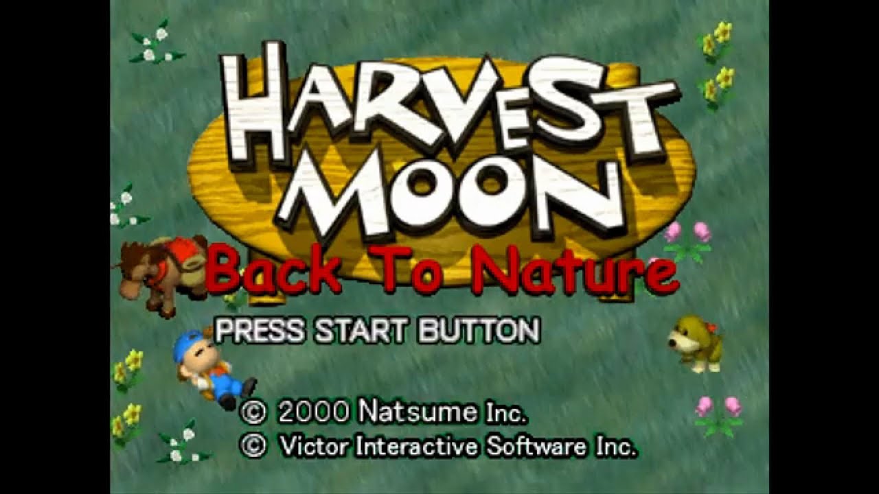 Harvest moon: Back to Nature Theme Song 1-Hour Loop