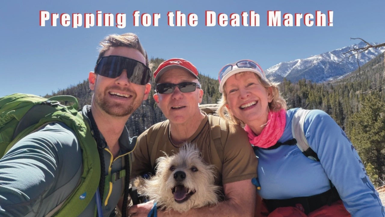 Prepping for the Bataan Memorial Death March!