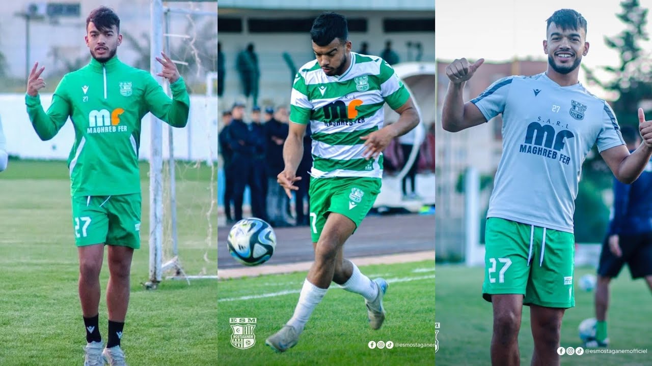 Abdellah Meddah ( Arrière droit ) ES Mostaganem 2025