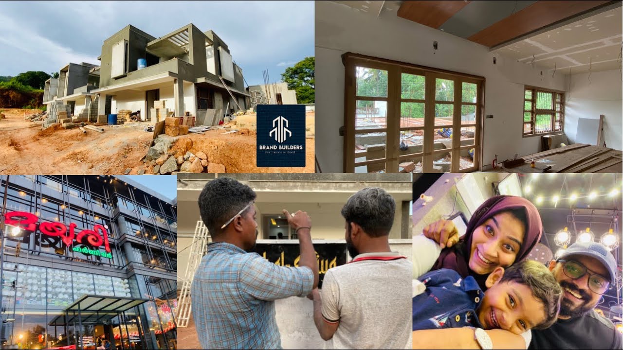 Our New House Construction |Brand Builders Perinthalmanna |Shopping | Here and There| Mayoori| Nesto