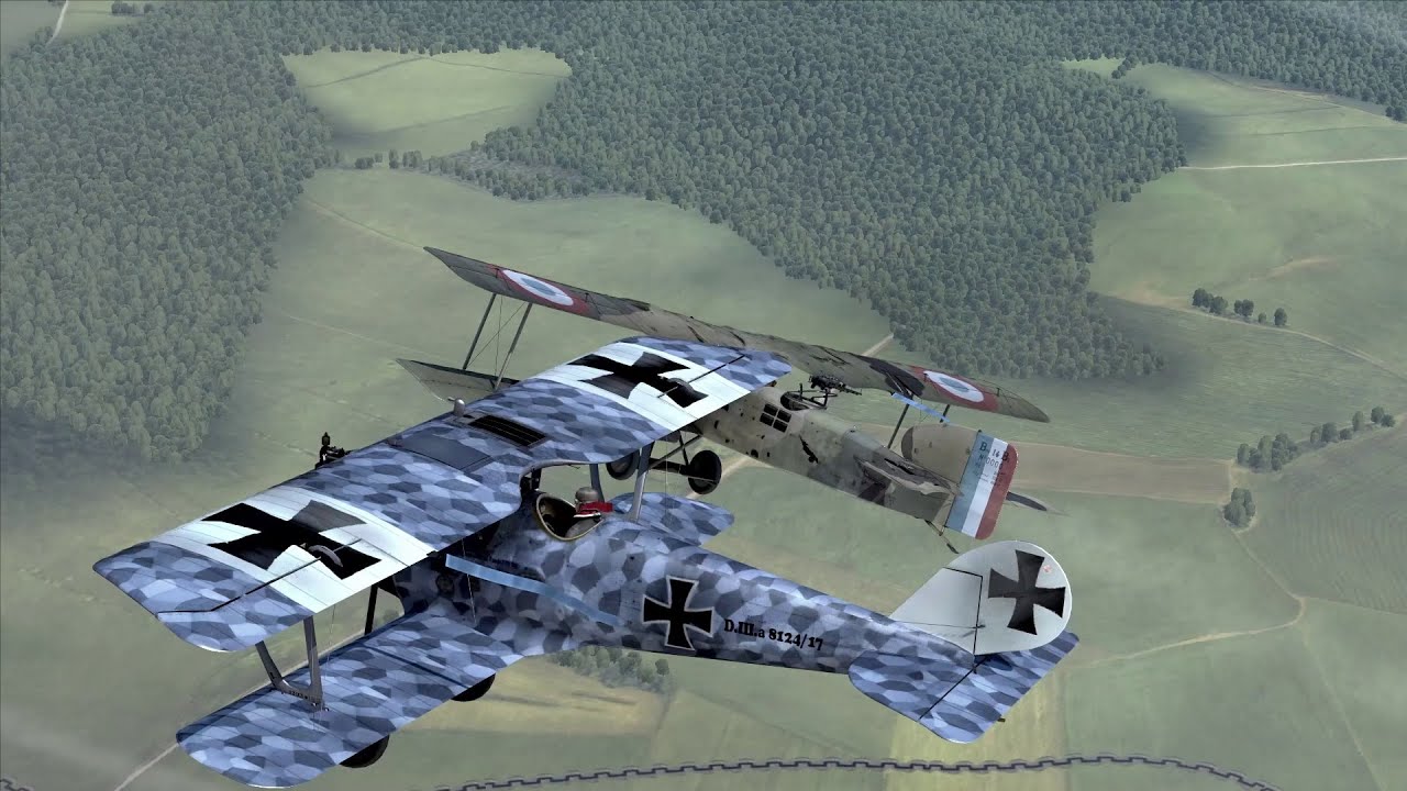 Pfalz DIIIa Intercept Rise of Flight