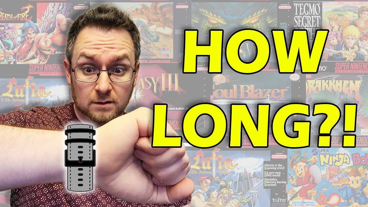 The LONGEST and SHORTEST Super Nintendo RPGs