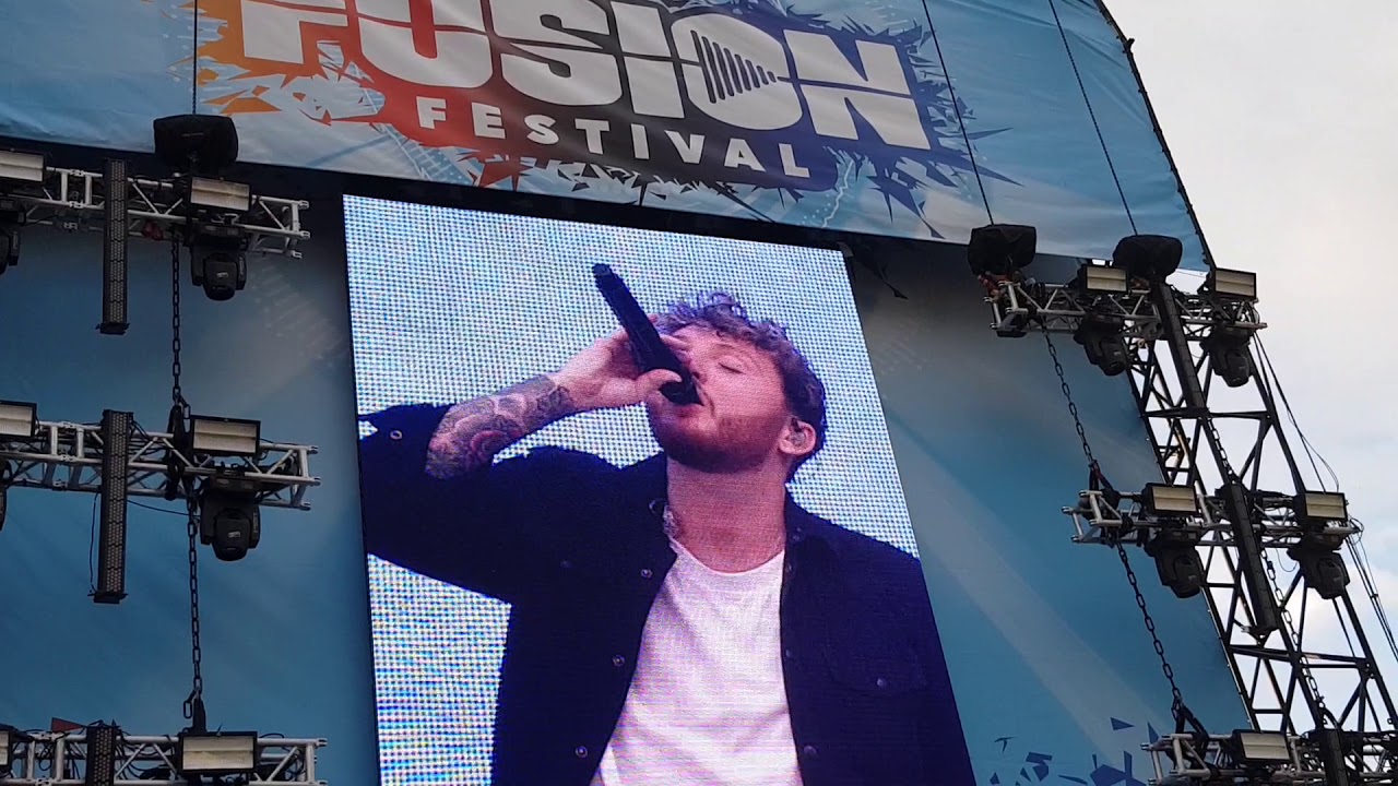 James Arthur - Fusion Festival 2018 - Liverpool