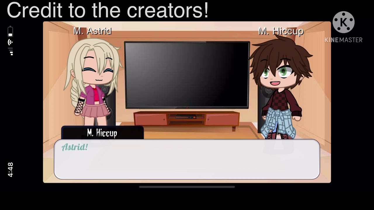 Httyd AU react to normal AU ||original||