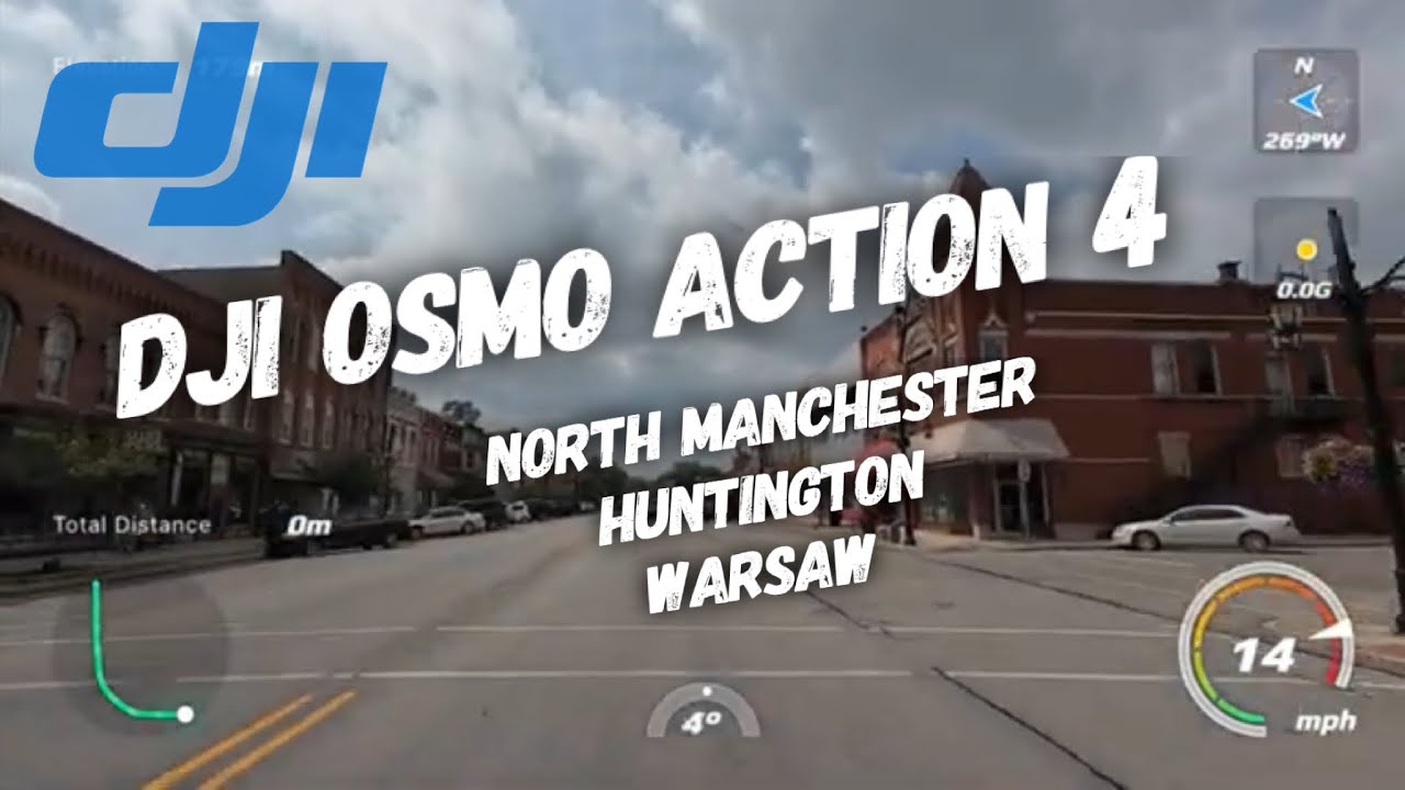 DJI Osmo Action 4 GPS Overlay | North Manchester | Huntington | Warsaw Indiana