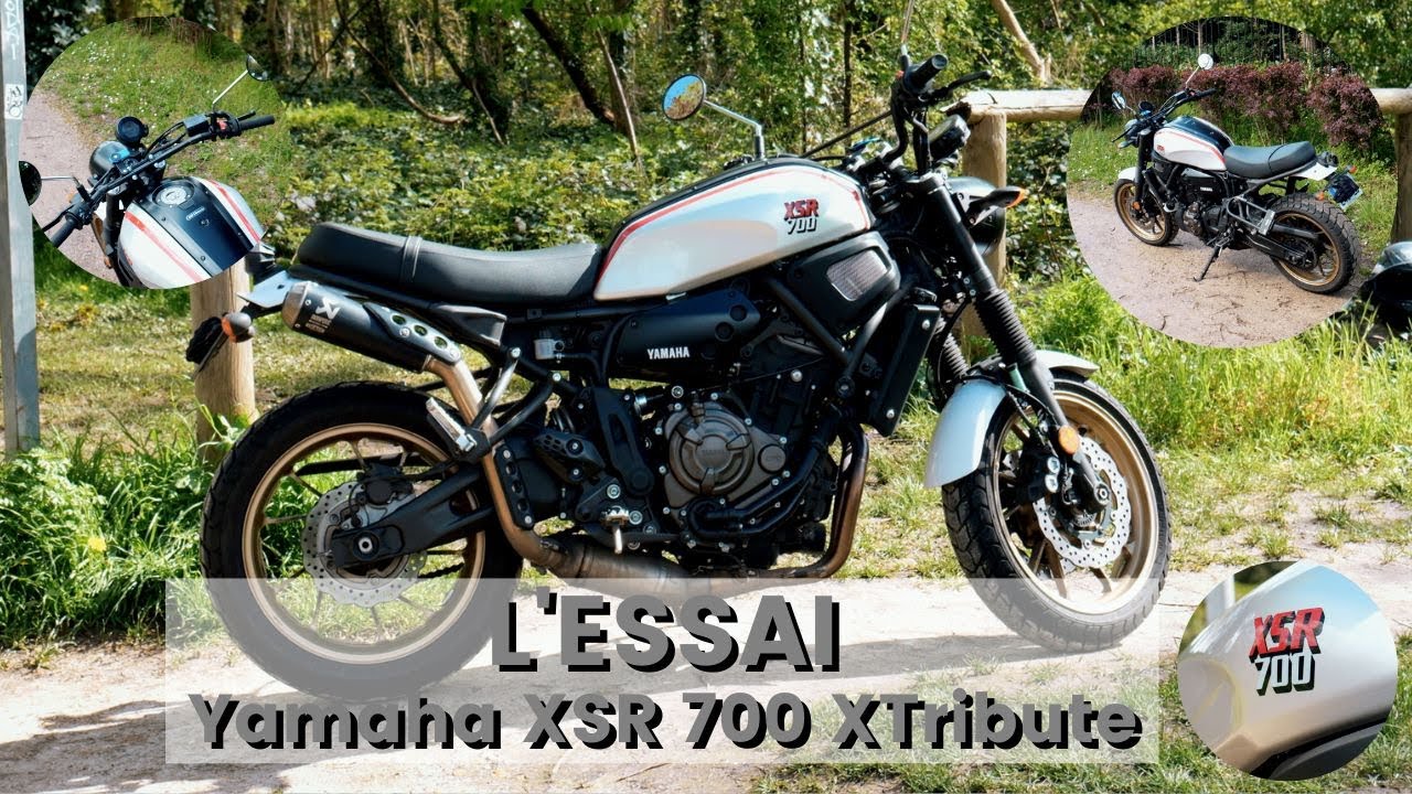 L'ESSAI : Yamaha XSR 700 Xtribute (full 75cv) 