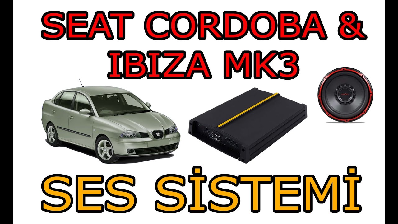 SEAT CORDOBA IBIZA MK3 SES SİSTEMİ BAĞLANTISI NASIL YAPILIR.