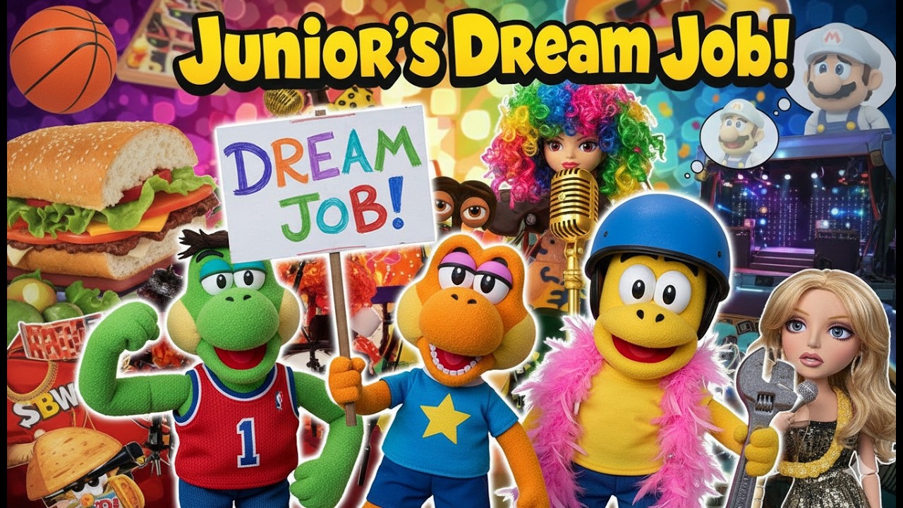 SML Movie Puppets: Junior's Dream Job!  Part 2