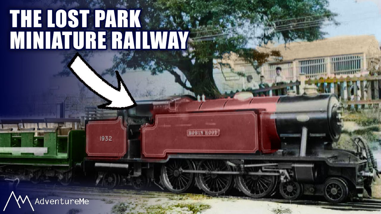 ABANDONED | Golden Acre Park - Miniature Railway