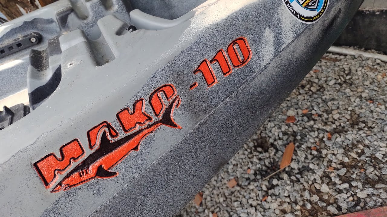 caiaque mako 110. caiaque de pesca top,s&oacute; na personalizada.