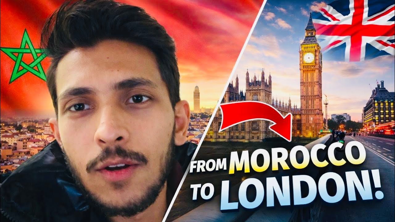 I Left Morocco and travelled to London… Everything Changed 🇲🇦✈️🇬🇧