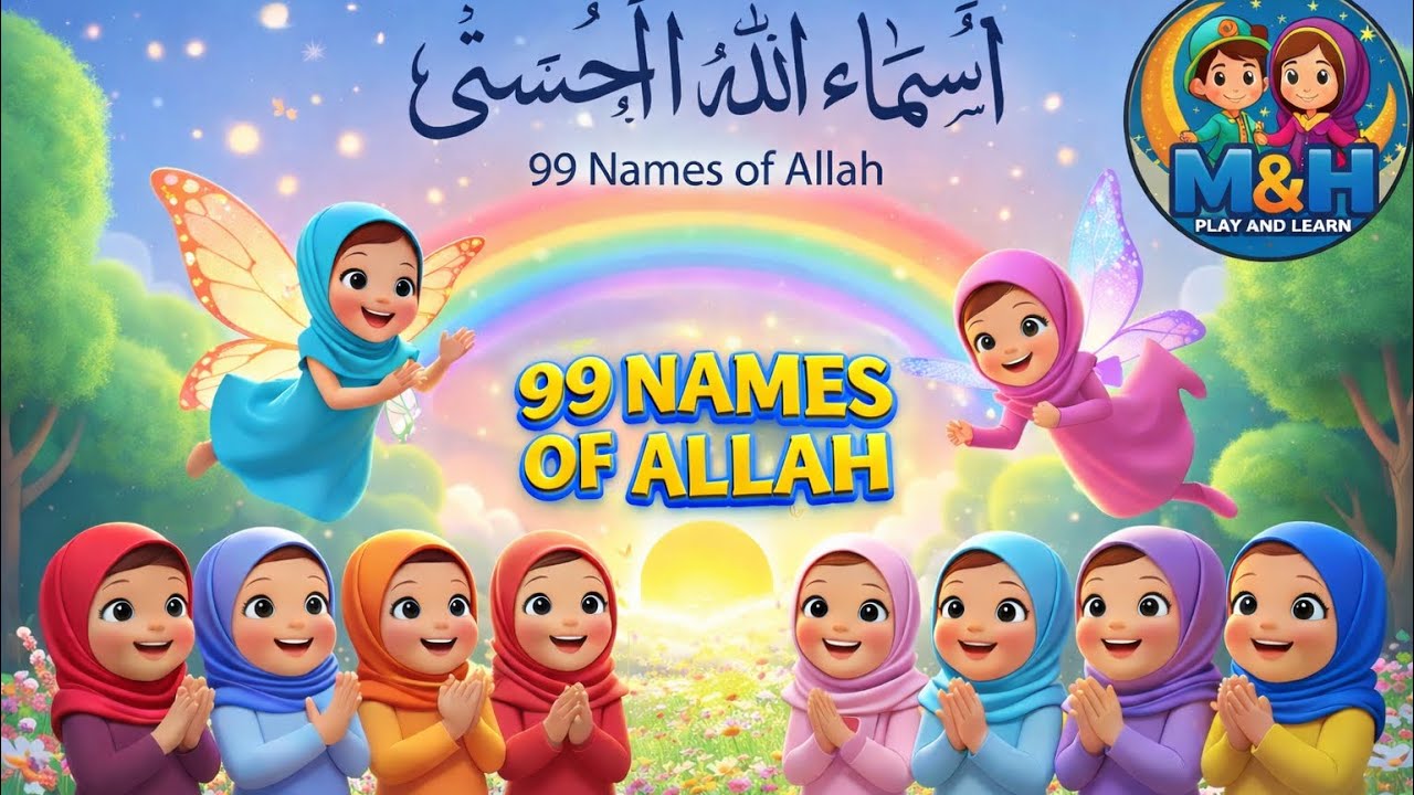 99 Names of Allah | Islamic Cartoons for Kids