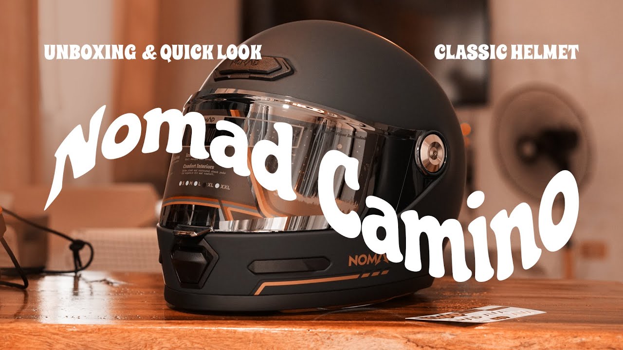 NOMAD CAMINO - BUDGET FRIENDLY CLASSIC/MODERN HELMET