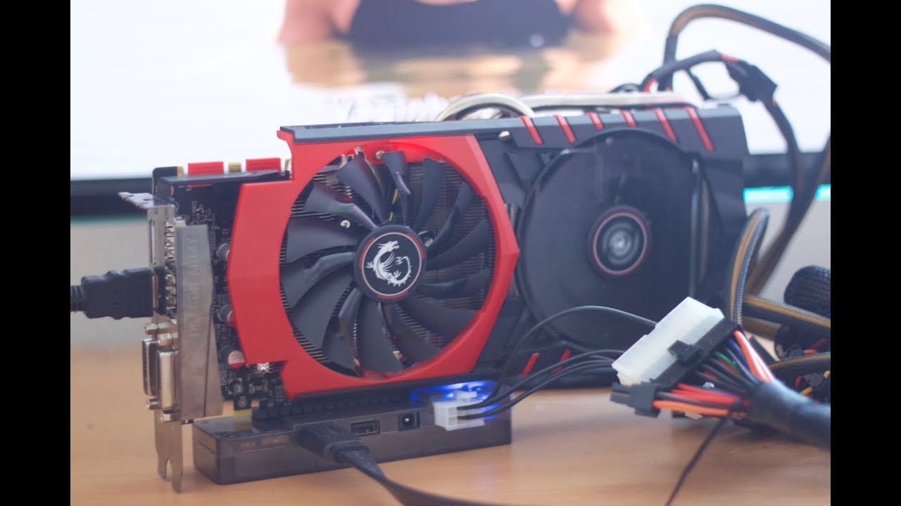 Lenovo y580 with egpu GTX 970  (EXP GDC v8.0 )