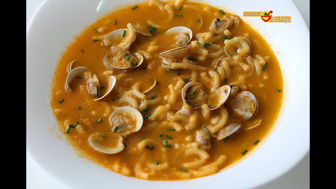 📌Sopa de almejas 🍵 🥄 | La Cocina de Enloqui