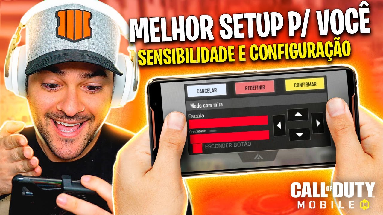 COD Mobile - Melhor **CONFIGURAÇÃO e SENSIBILIDADE** Para VOCÊS | Dica SEASON 9