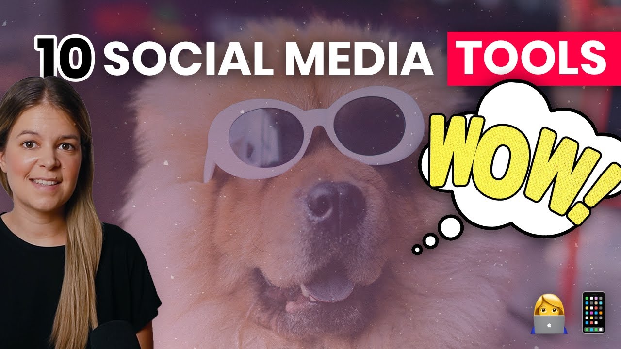 Die besten Social Media Tools 🤫 10 Apps und Programme, die deine Arbeit erleichtern 📲👩‍💻🚀