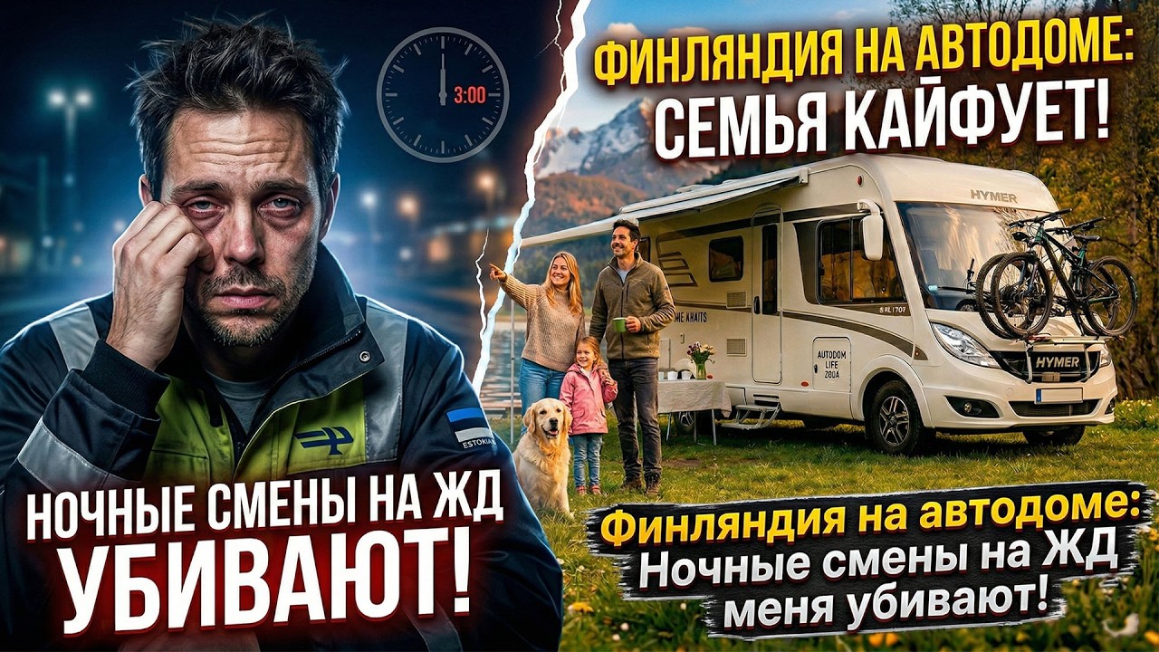 Финляндия на автодоме Часть 4 | Командировка мечты!
