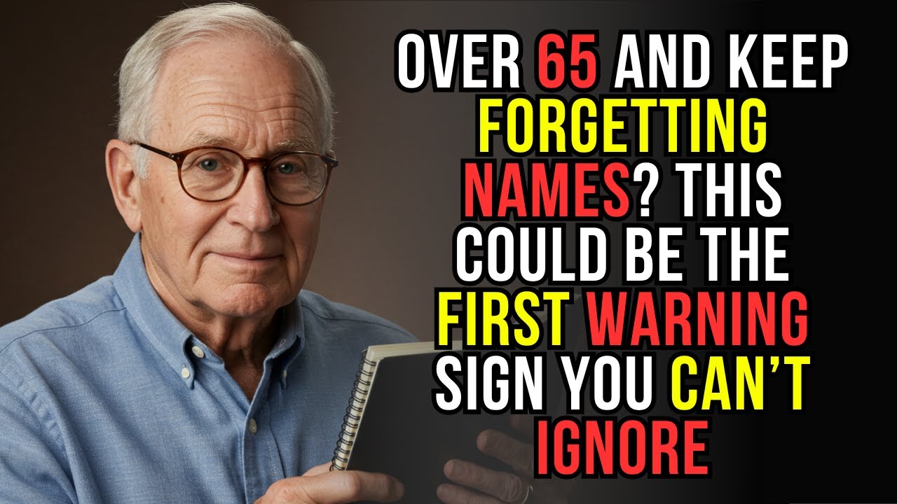 Health Advice For Seniors - Over 65 and Keep Forgetting Names? This Could Be A Warning Sign