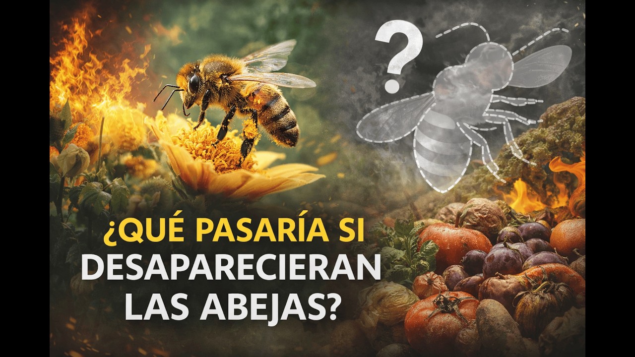 ¿QUÉ PASARÍA SI DESAPARECIERAN LAS ABEJAS?
