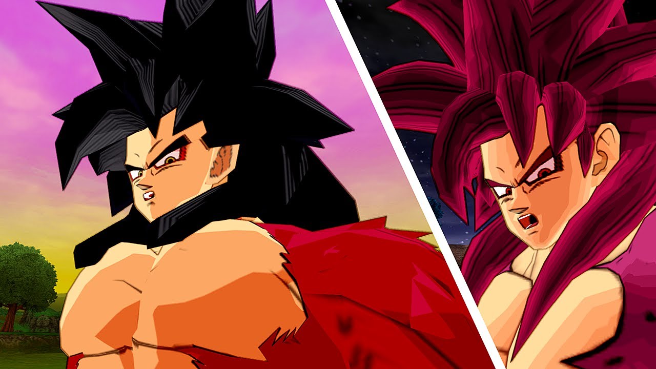 Goku SSJ4 (GT) vs Goku SSJ4 (Daima) | Dragon Ball Z Sparking! LANE