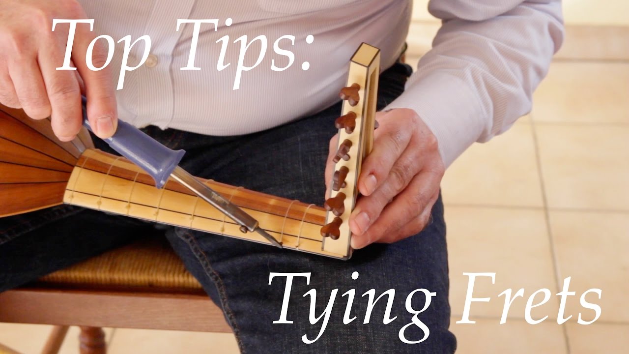 Luteshop's Top Tips - Tying Frets